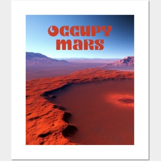 Occupy Mars Posters and Art